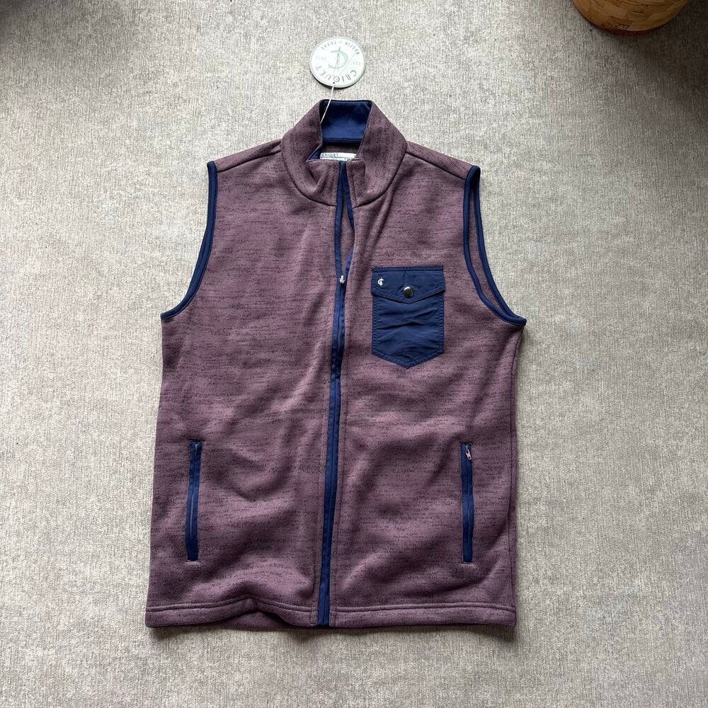 NWT Men’s Criquet Fleece Golf Vest
